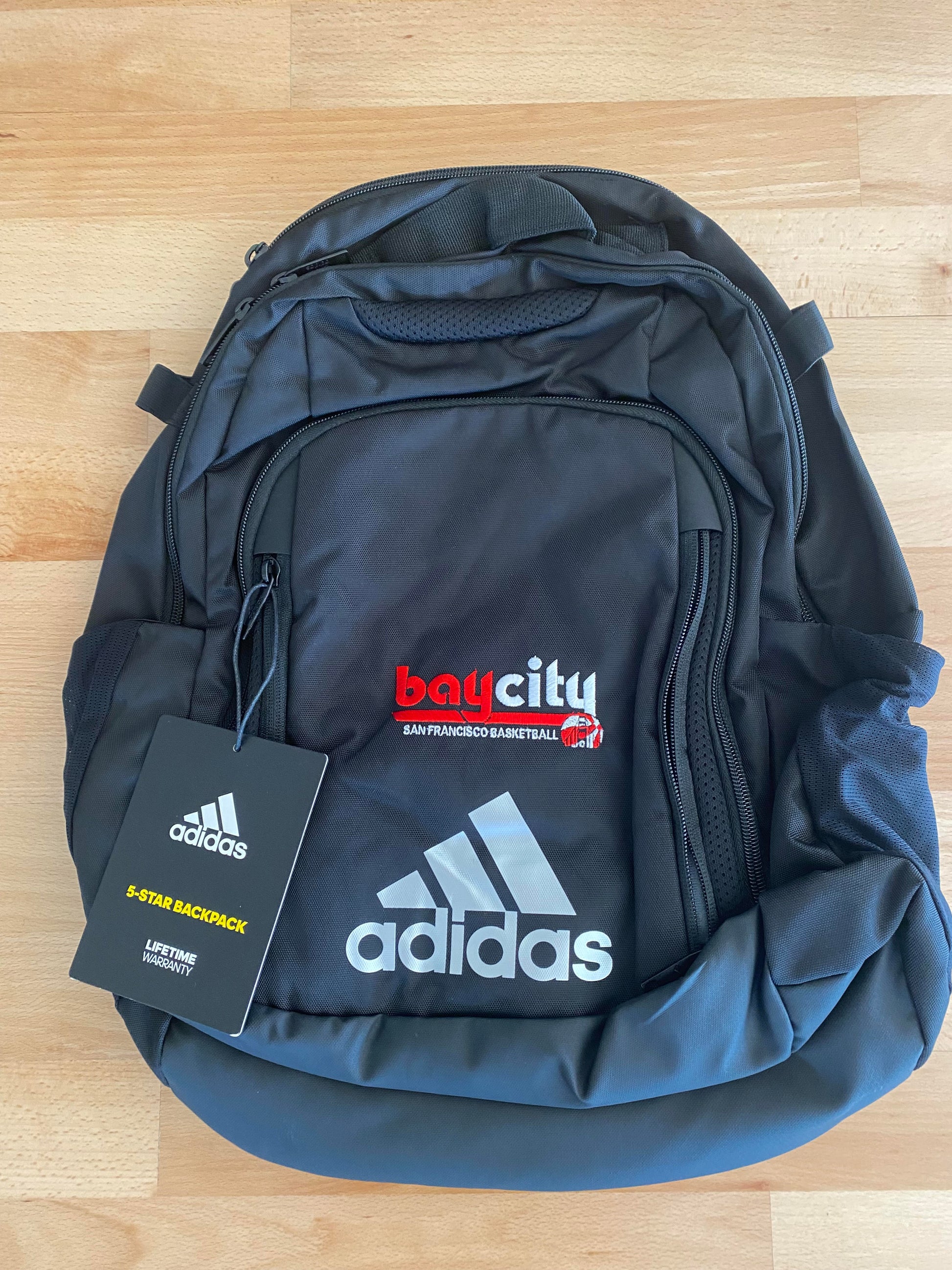 Adidas 5-Star Team Black Backpack Adidas 5-Star Team Black Backpack